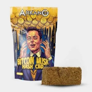 Arkano CBD Bitcoin Musk Hash 5g