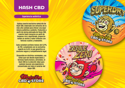 Monkey King CBD Doble Zero 2g